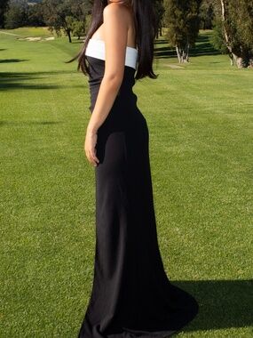 Baby boo black and white dress good condition